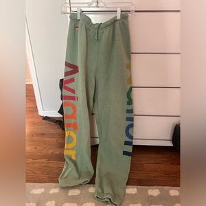 Aviator Nation 2 Sweatpants in Sage Green